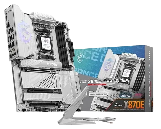 Материнська плата MSI X870E MPG Edge Ti Wi-Fi Socket AM5 (MPG X870E EDGE TI WIFI) - фото 3