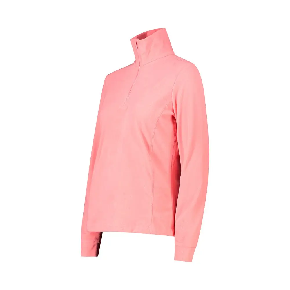 Флісова кофта CMP Women's Arctic Fleece Turtleneck Top Pink S (1097-3G27836-B634 38) - фото 2
