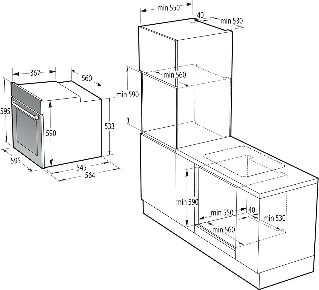 Духовка электрическая Gorenje BOSB6737E06X - фото 5