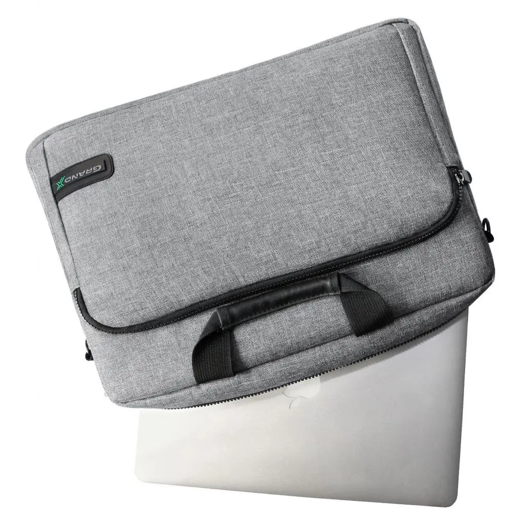 Сумка для ноутбука Grand-X 14'' SB-138 Grey (SB-138G) - фото 6