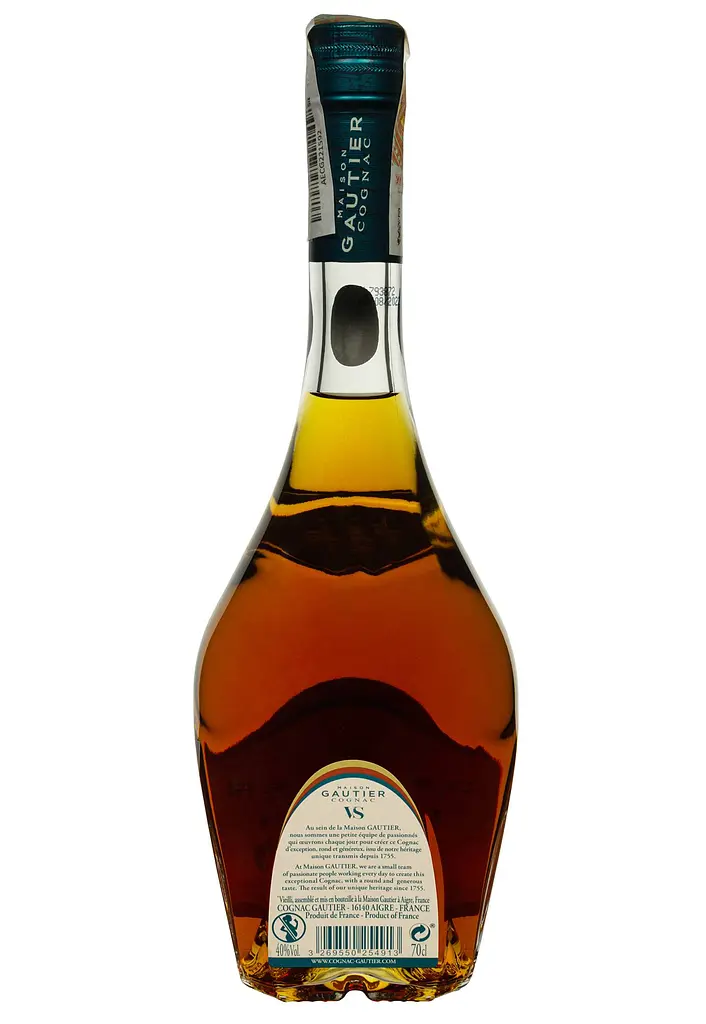 Коньяк Gautier VS 40% 0.7 л в подарунковій упаковці - фото 3