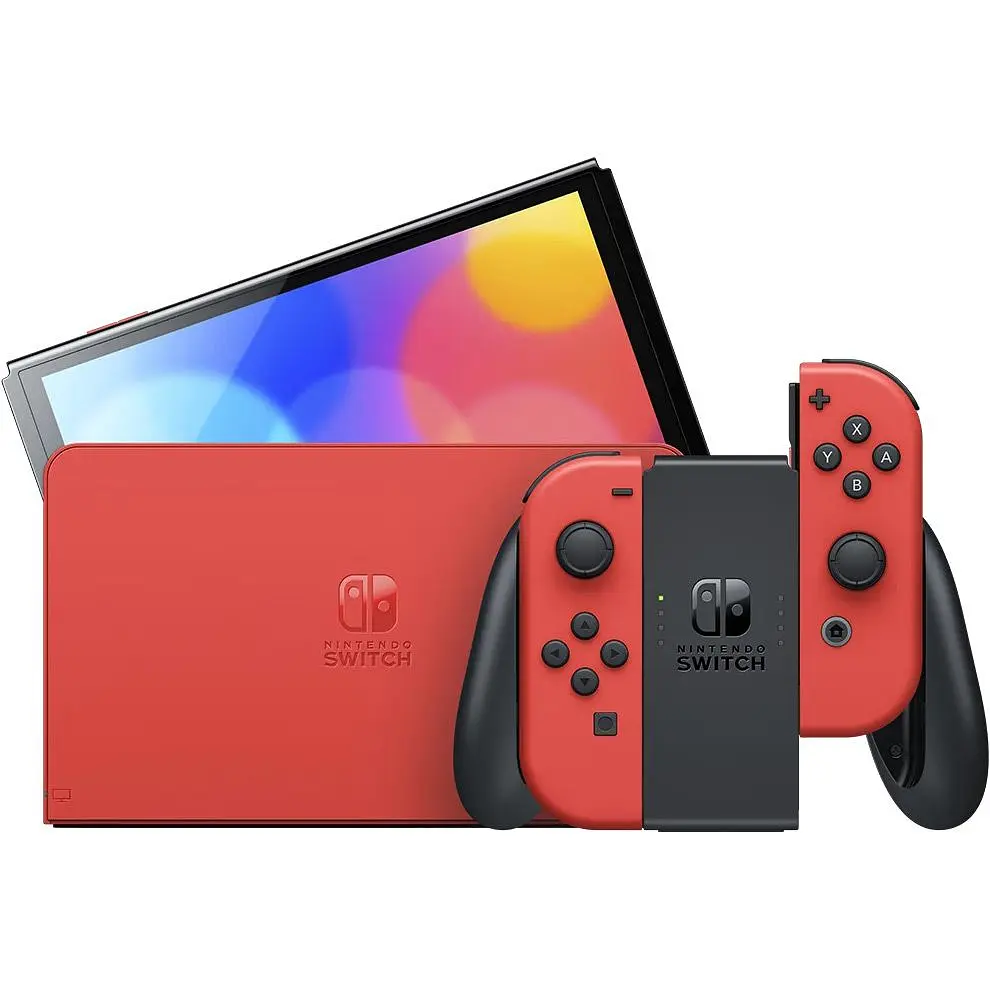 Портативна ігрова консоль Nintendo Switch OLED Model Mario Red Edition [96622] - фото 2