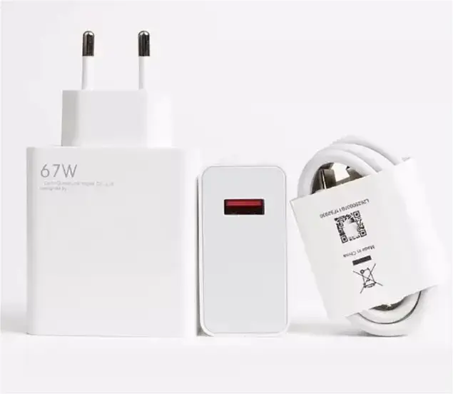 Зарядний пристрій + кабель Charge 67W USB Power Adapter  - фото 3