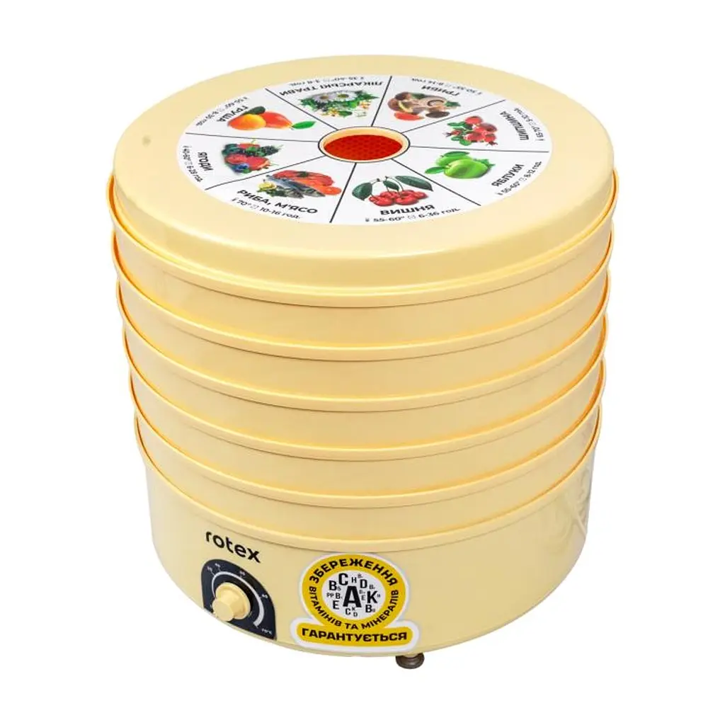 Сушка для овочів та фруктів Rotex RD620-Y - фото 2