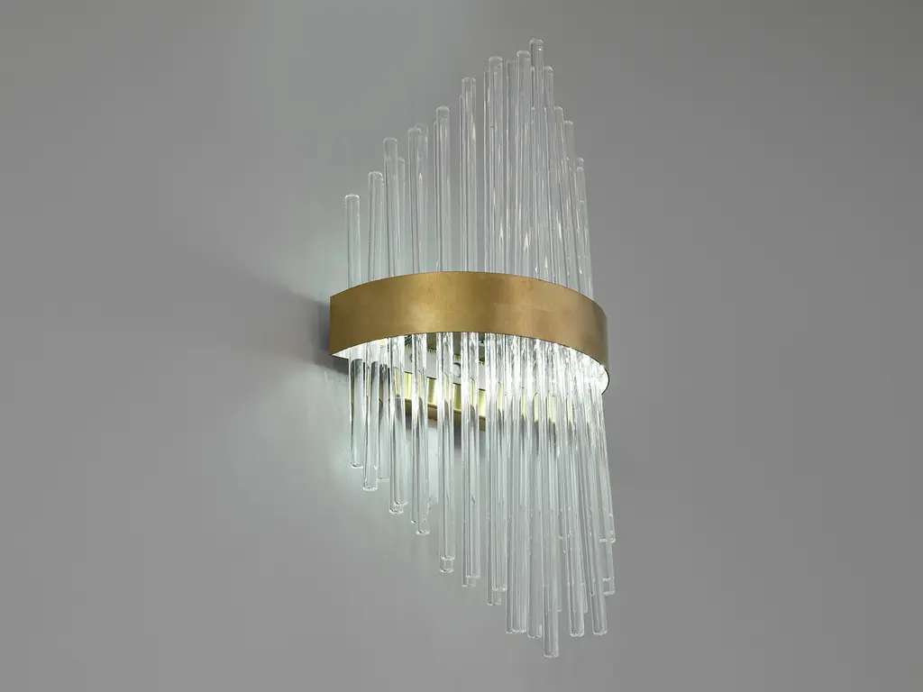 Светильник настенный LED Diasha 839/2BR 18W 990 лм бронза для спальни - фото 2