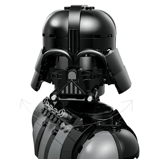 Конструктор LEGO Star Wars Погруддя Дарта Вейдера V29 349 деталей (75439) - фото 6