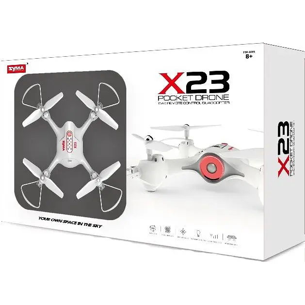Іграшка на радіокеруванні Syma квадрокоптер 21 см (X23 White) - фото 5