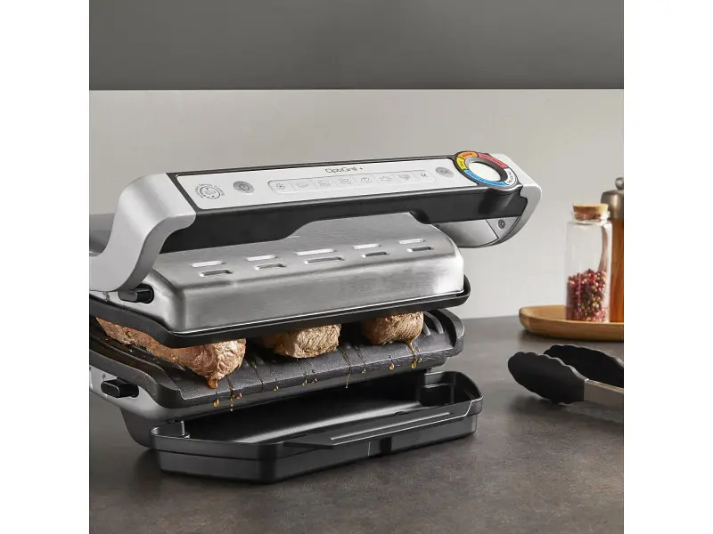 Електрогриль притискний Tefal OptiGrill+ GC718D10 - фото 5