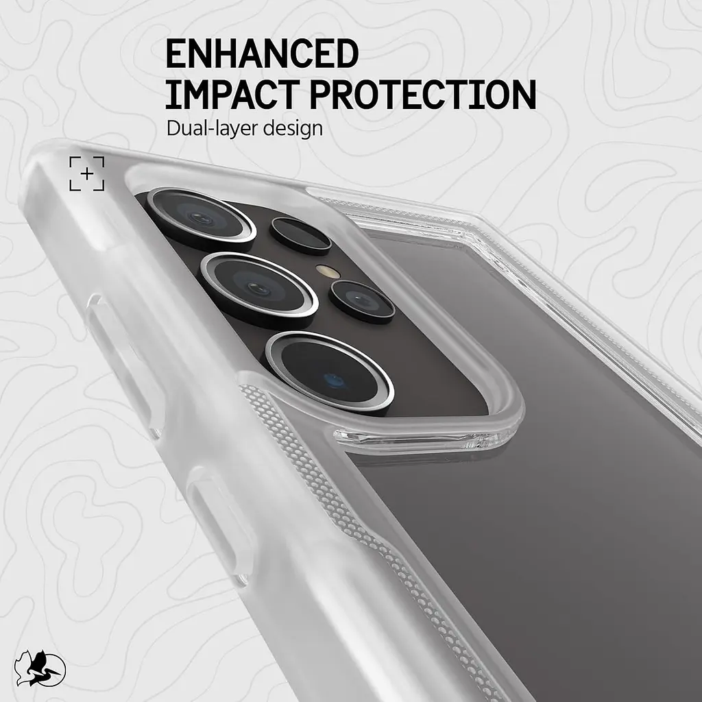 Оригінальний протиударний чохол для Samsung Galaxy S24 Ultra Pelican Voyager Clear аналог OtterBox Defender з кліпсою - фото 4