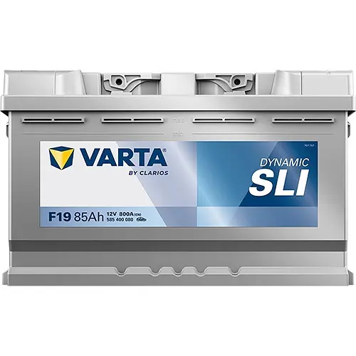 Акумулятор Varta Dynamic SLI 12В 85Аг 800А (EN) R+ (585400080) - фото 4