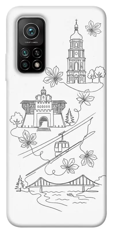 TPU чохол Demsky Kyiv spirit для Xiaomi Mi 10T