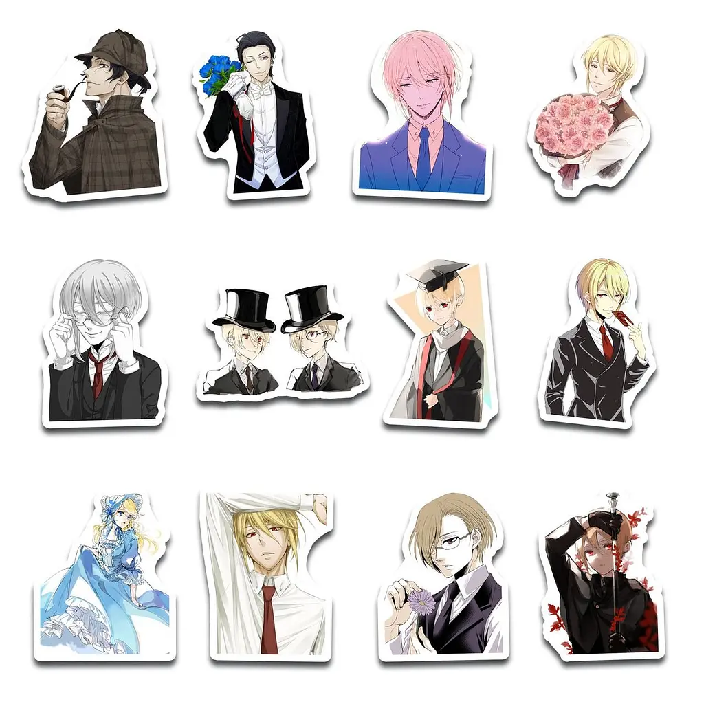 Стікерпак GeekLand Moriarty the Patriot 45 штук (SP MP 01) - фото 5