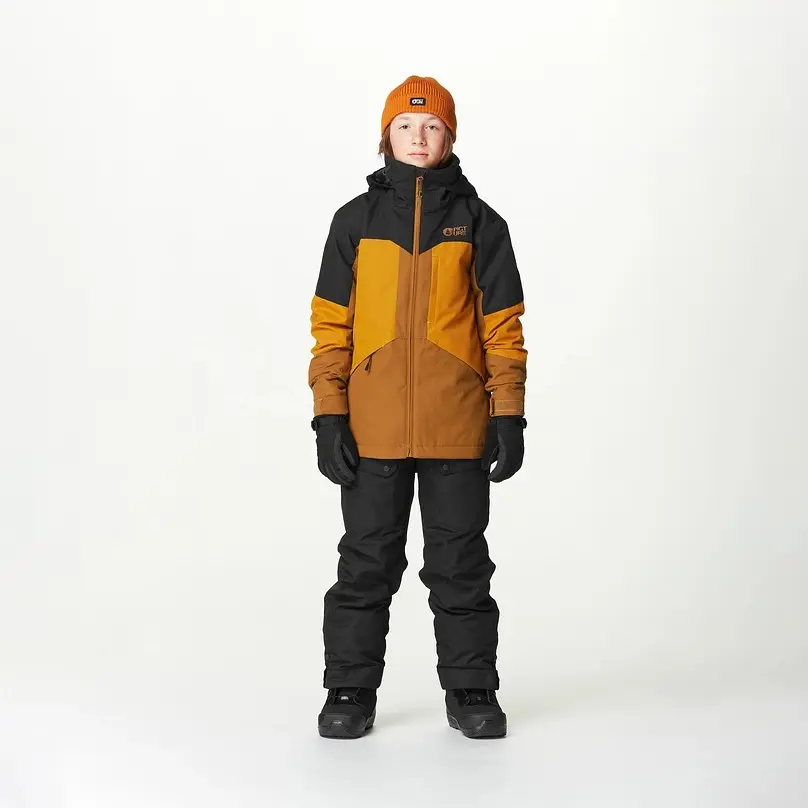 Куртка детская Picture Organic Cossmo Junior 2025 6 Черный-коричневый - фото 2