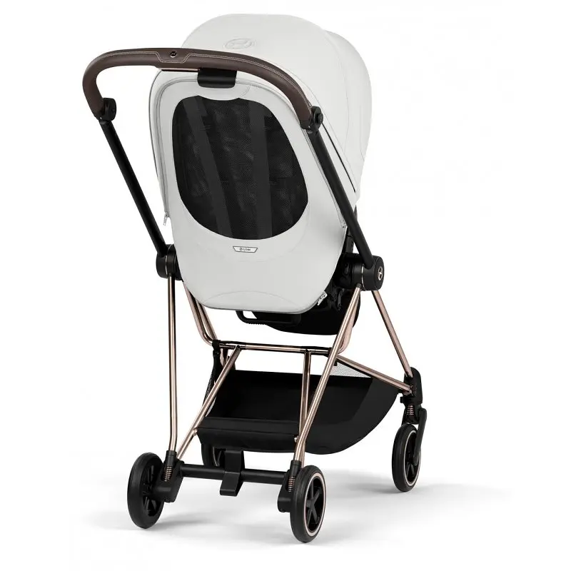 Прогулянкова коляска Cybex Mios Style 5.0 Off White шасі Rosegold - фото 6