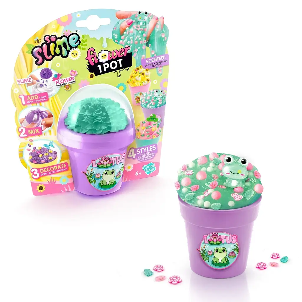 Набор для творчества Canal Toys Slime DIY Волшебный цветок (SSC417) - фото 9