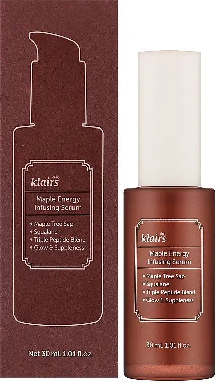 Живильна сироватка з кленовим соком Dear Klairs Maple Energy Infusing Serum 30 мл - фото 2