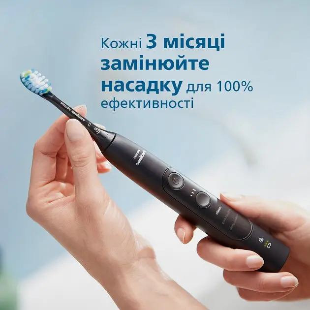 Насадка для зубної щітки Philips Sonicare C3 Premium Plaque Defence (HX9042/33) - фото 3