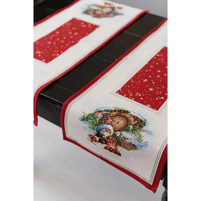 Дорожка гобеленовая Прованс Рождественский костер 40х140 см (36425) - фото 6