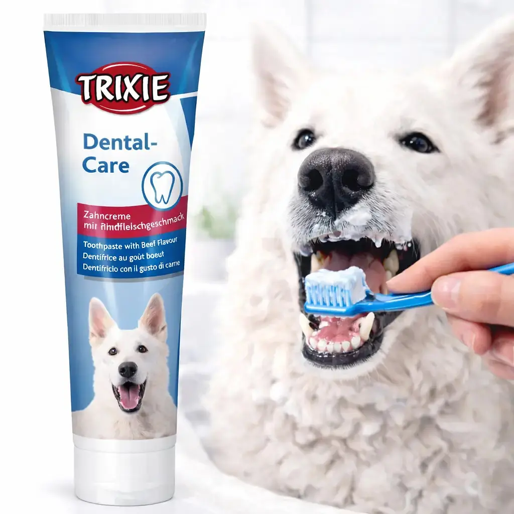 Зубная паста для собак Trixie со вкусом говядины 100 г TX-2545 - фото 2