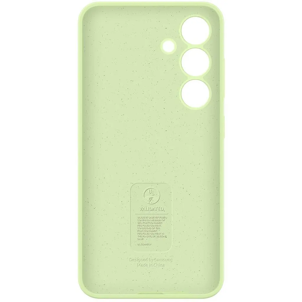 Оригінальний силіконовий чохол Silicone Case для Samsung Galaxy S24 (6.2") Light Green EF-PS921TGEGWW - фото 10