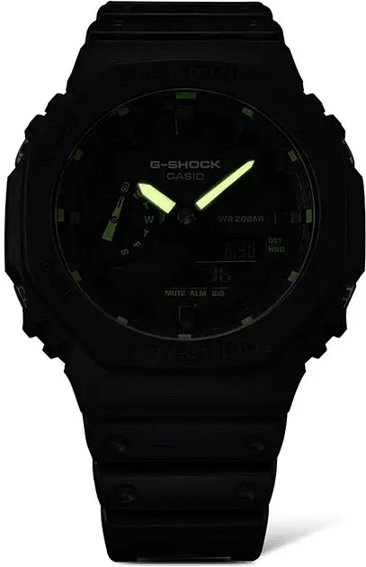 Годинник наручних чоловічий Casio GA-2100-1A3ER - фото 4