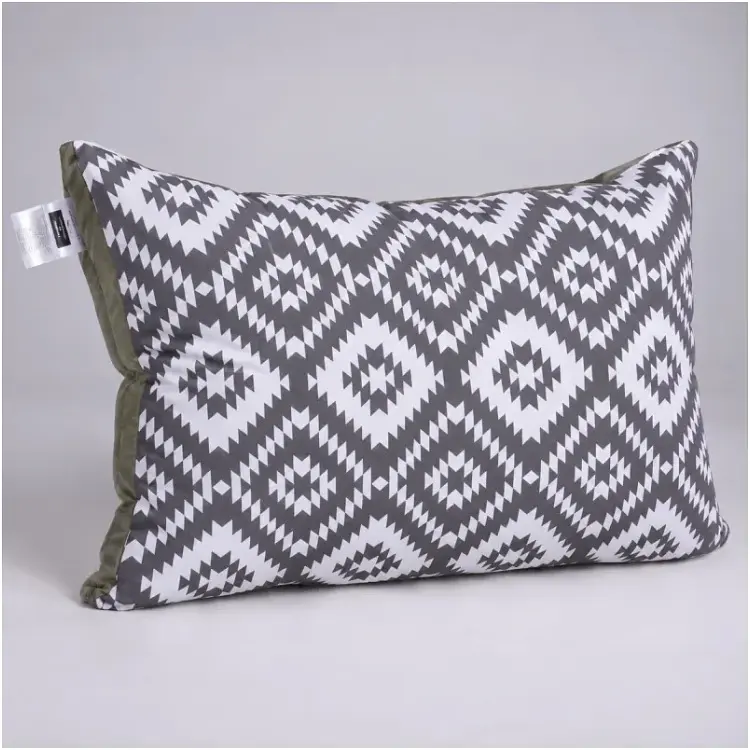 Подушка MirSon Сolor Fun Line Silver Geo Zebra EcoSilk (2200014312160)