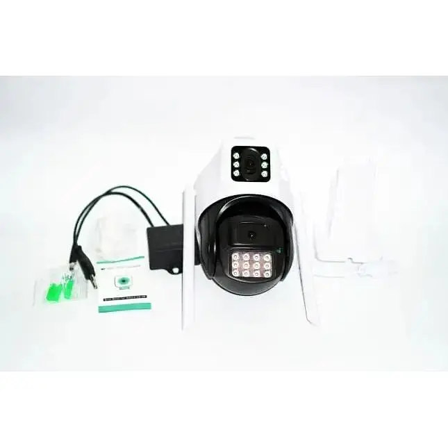 Камера Jeep 360 (P12-P6MP)-mp Wi-Fi ptz подвійний уклін 3mp+3mp= 6mp камера +12v2a power icsee - фото 4