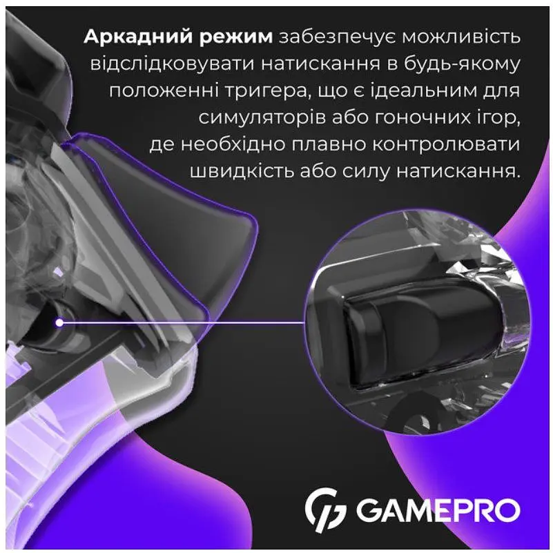 Геймпад Bluetooth джойстик GamePro GPS-13T Bluetooth 5.3/USB (PC/iOS/Android/PS3/PS4) DualShock RGB - фото 10