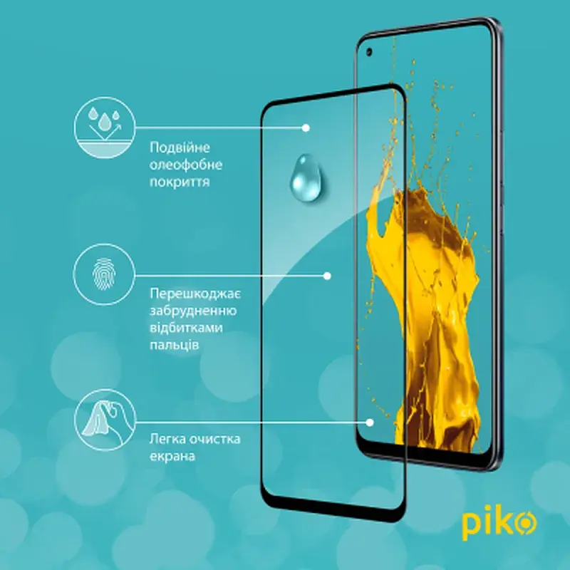 Скло захисне Piko Full Glue Realme 8 (1283126523281) - фото 5