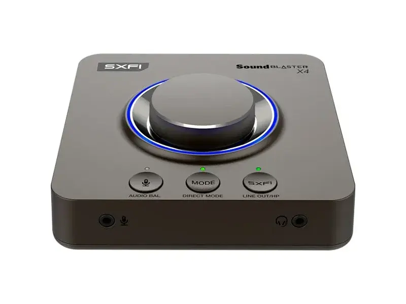 Звукова карта зовнішня Creative Sound Blaster X4 (70SB181500000) - фото 2