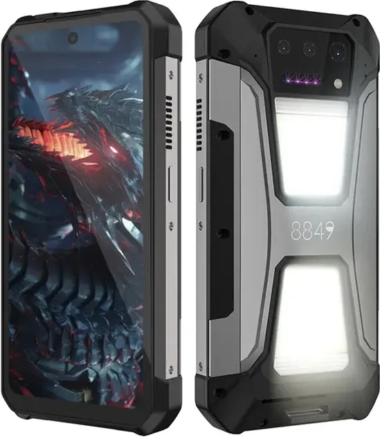Смартфон Unihertz 8849 Tank 2 Pro 12/256Gb Black 23800 мAh протиударний телефон з проектором - фото 2