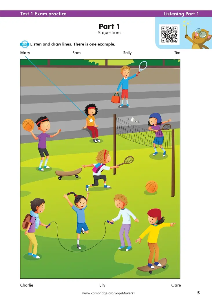 Fun Skills Movers A1 Mini Trainer with Audio Download - фото 4