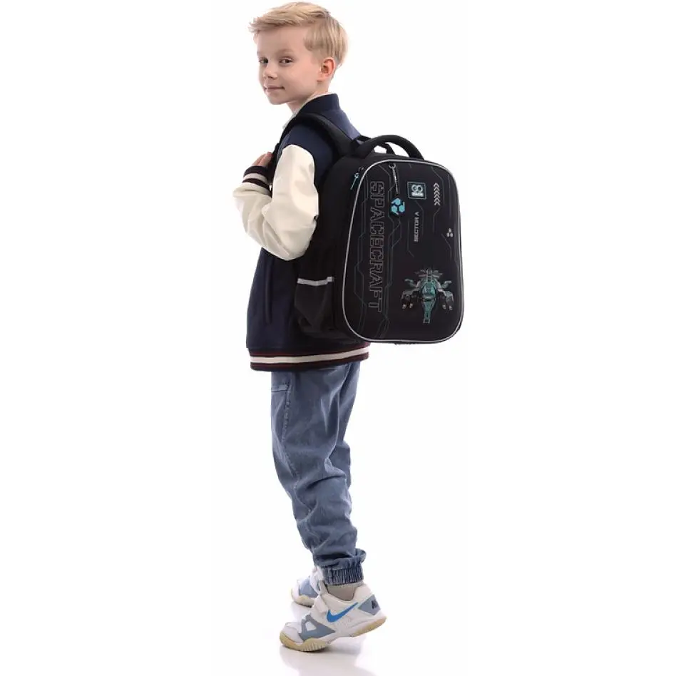 Рюкзак GoPack Education напівкаркасний 165M Spacecraft (GO25-165M-5) - фото 15