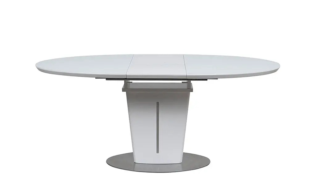 Стол обеденный Prestol Ева раскладной 140/180х90х76 см белый - фото 3