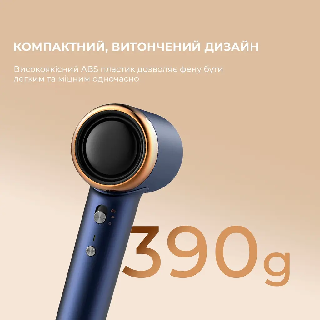 Фен Deerma DEM-CF50W Navy Blue - фото 3