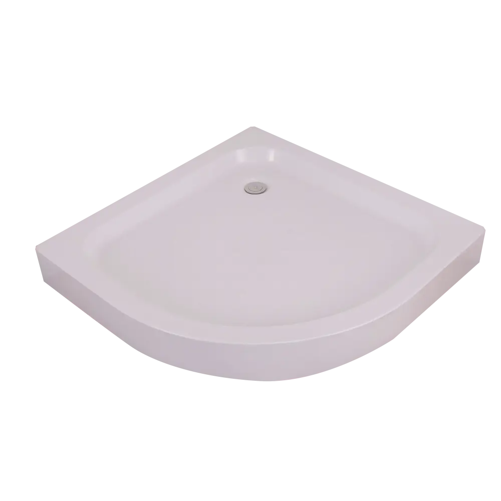 Душовий піддон із сифоном Mixxus Plain ST01-90x90x13 діаметр зливу 52 мм MI6916 Білий - фото 5