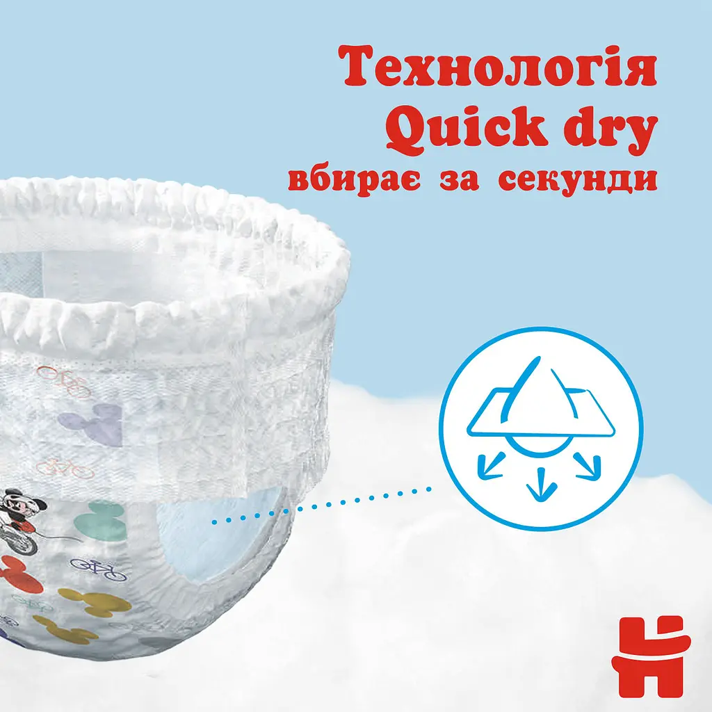 Підгузки-трусики для хлопчиків Huggies Pants 3 (6-11 кг), 132 шт. - фото 6