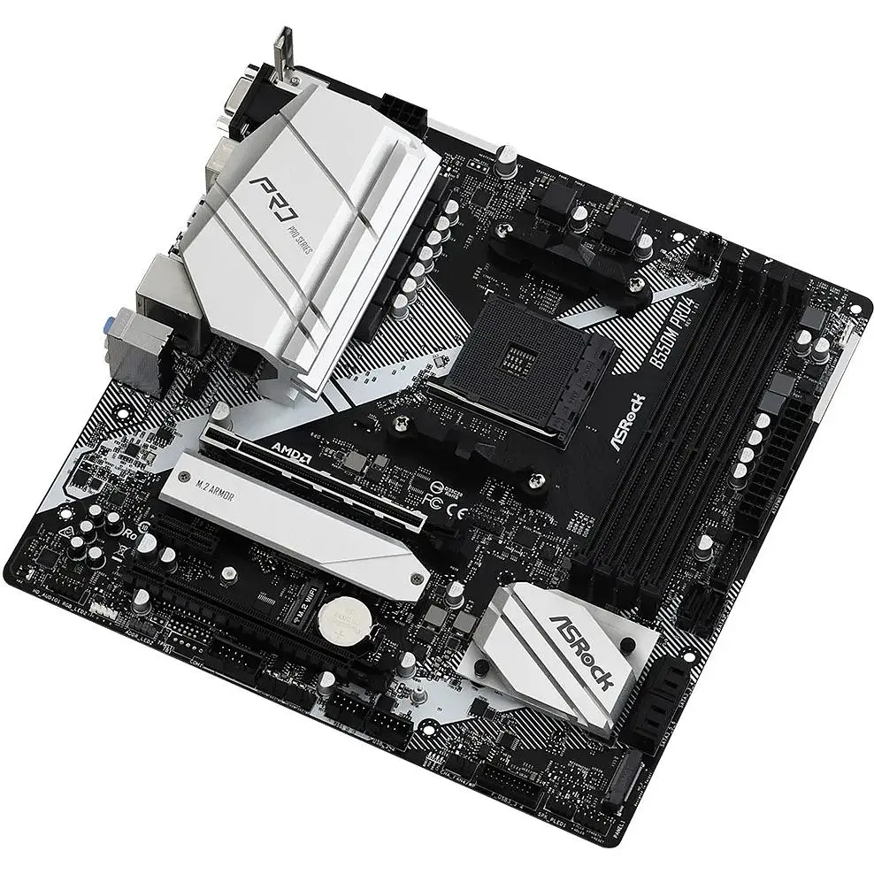 Материнская плата ASRock B550M Pro4 Socket AM4 - фото 3