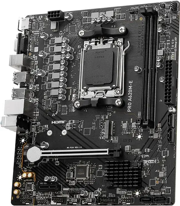 Материнская плата MSI PRO A620M-E - фото 4