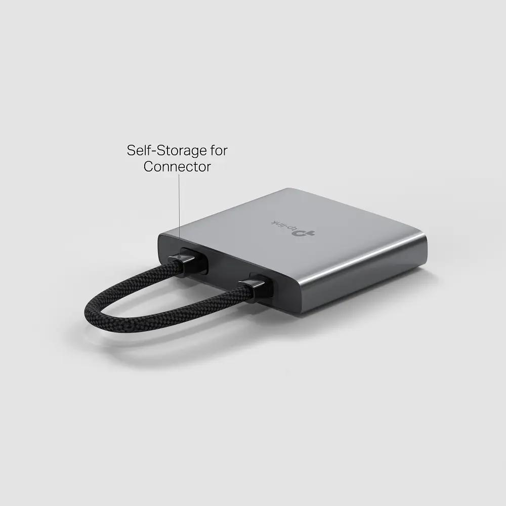 TP-Link Хаб USB UH3020C USB-C > 1xUSB3.0/1xUSBC (PD 100W)/1xHDMI - фото 3