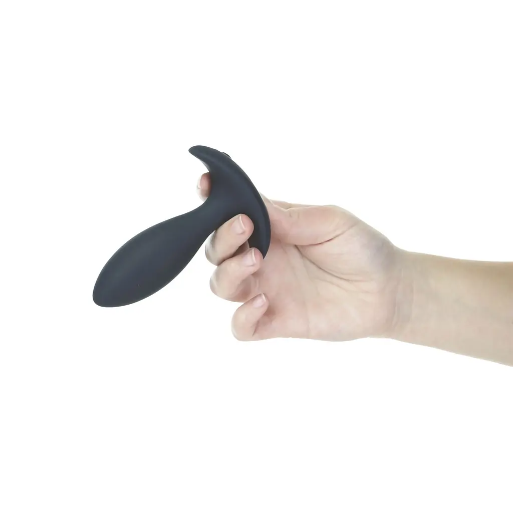 Анальна пробка-пульсатор з пультом дистанційного керування Lux Active Throb Anal Pulsating Massager, 11.5х3 см - фото 3