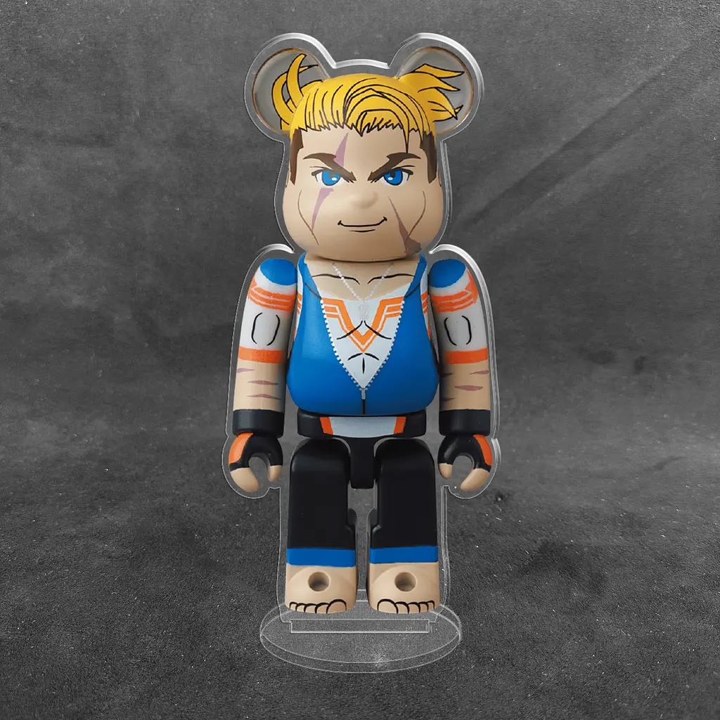 Акрилова колекційна фігурка Bearbrick Superhero - фото 2