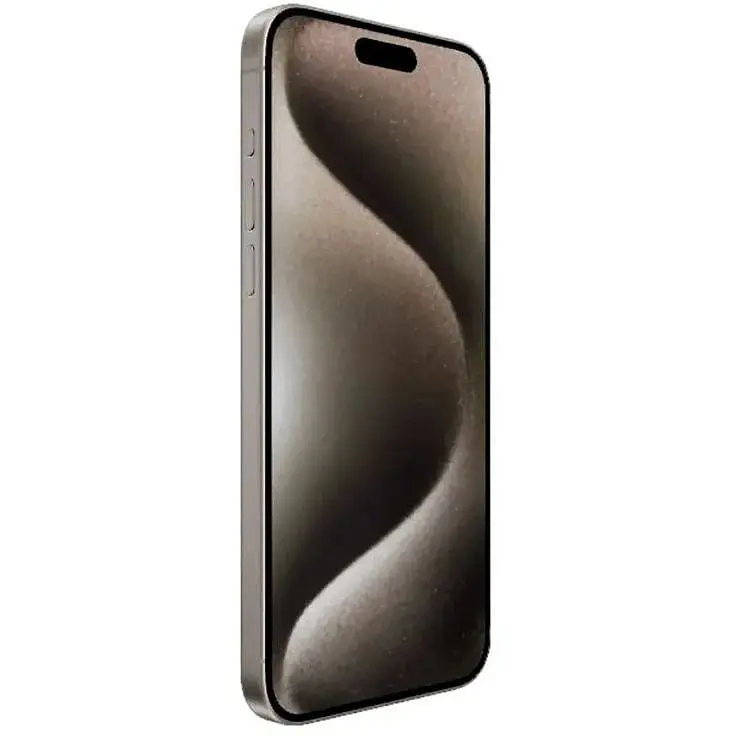 Смартфон Apple iPhone 15 Pro Max 1TB eSIM Natural Titanium (MU6H3) - фото 2