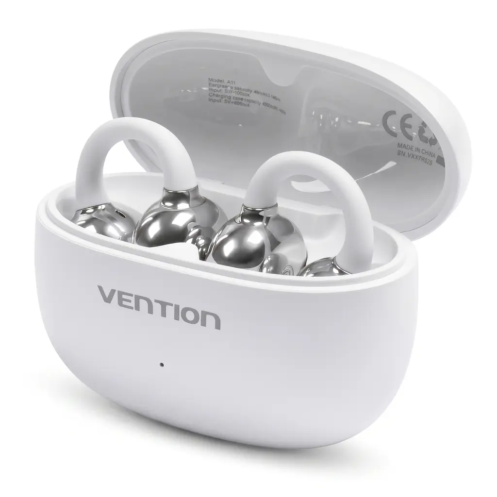 Навушники Vention Echo Clip A11 White (NBWW0-PH) - фото 2