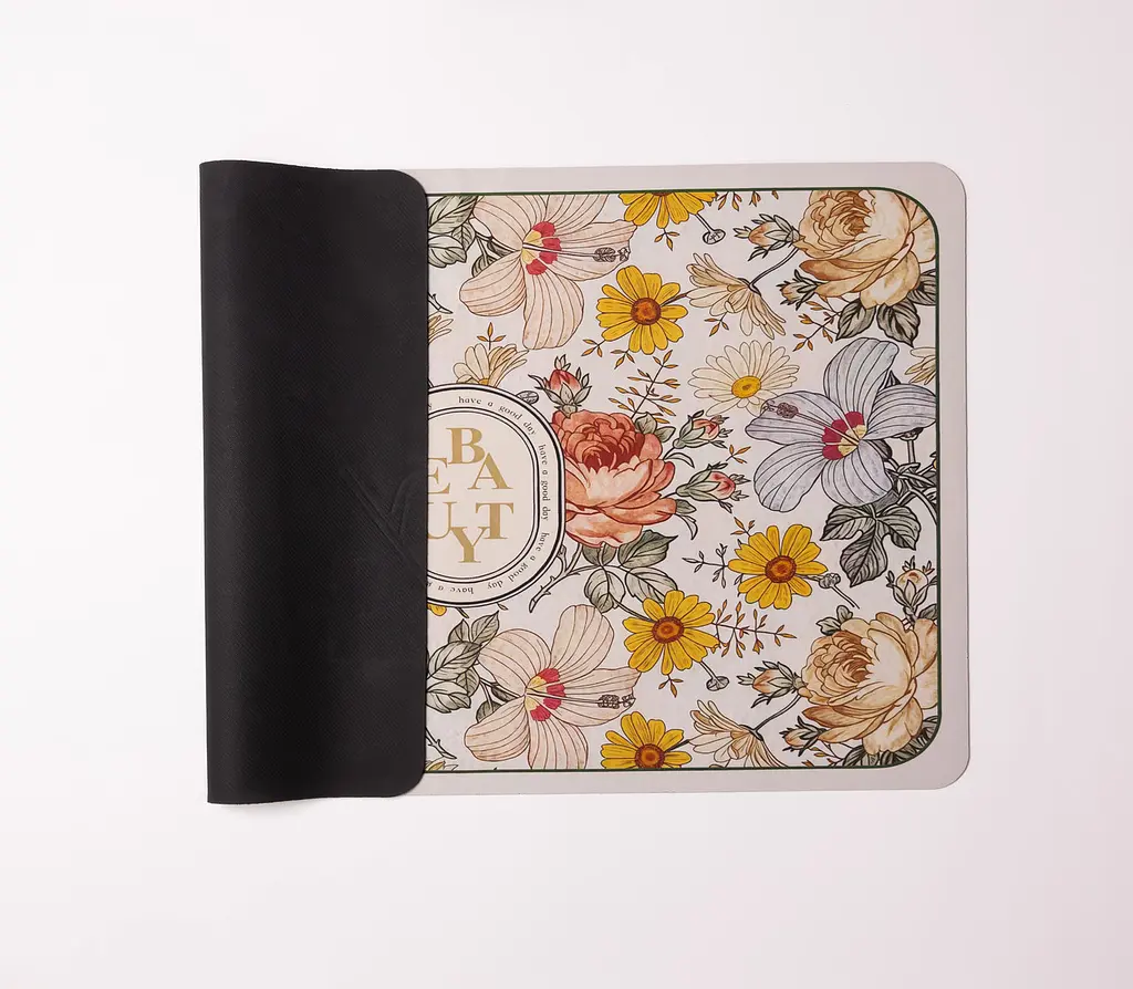 Набір килимків для ванни Flowers 2 штуки 80*50 см/50*40 см діатомітових Yiwu HP-42-174 - фото 5