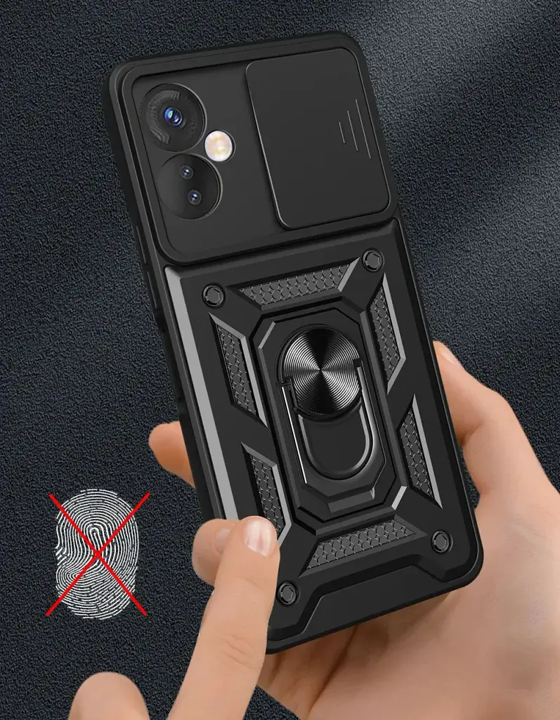 Панель BeCover Military для Tecno Spark 9 Pro (KH7n) Black (710006) - фото 5