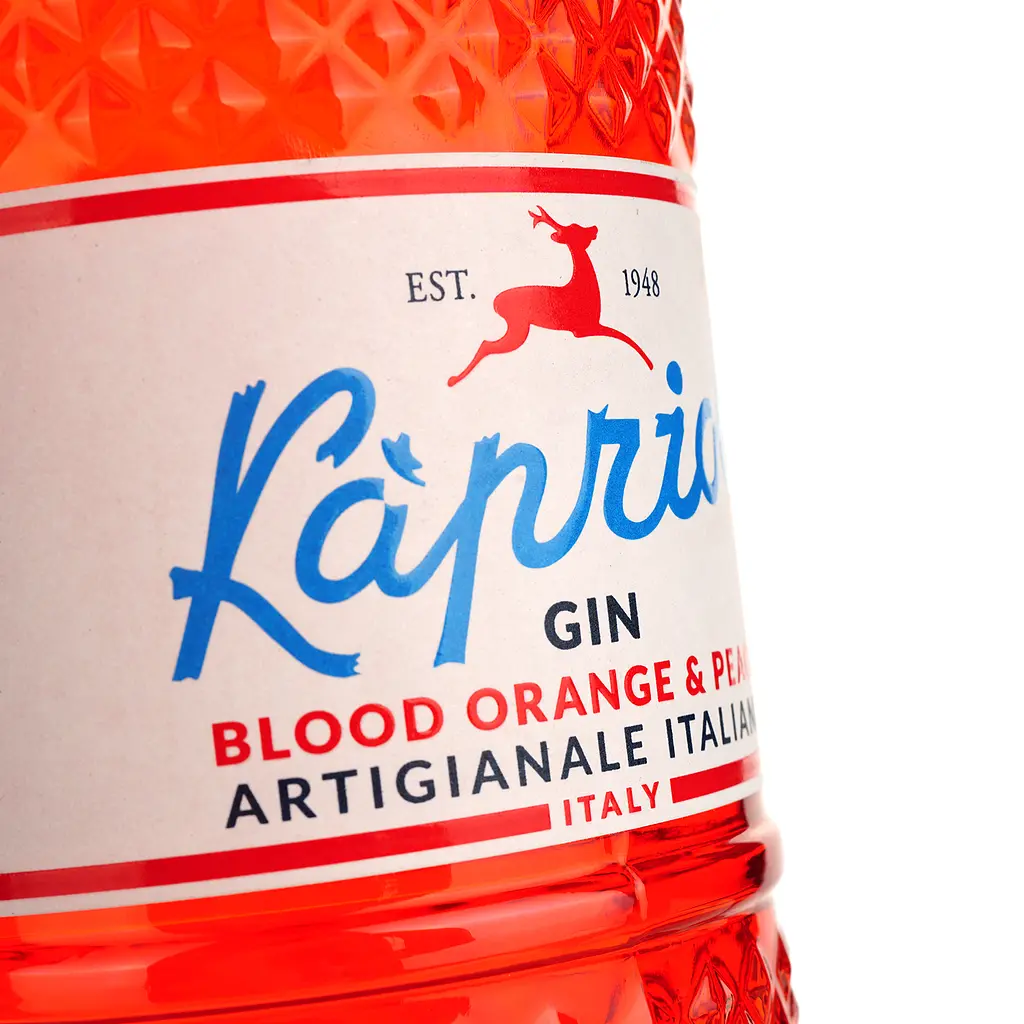 Джин Kapriol Blood Orange & Peach 40.7% 0.7 л - фото 3