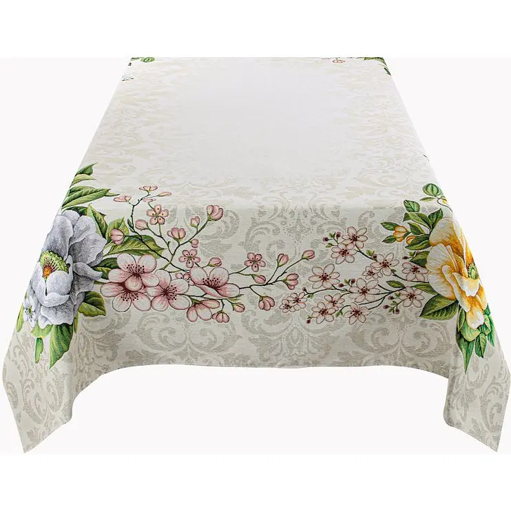Скатерть Lefard Home Textile Kendra гобеленовая 100х100 см (732-147) - фото 2