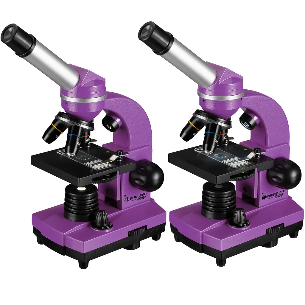 Мікроскоп Bresser Junior Biolux SEL 40x-1600x Purple з адаптером для смартфона (8855600TJ5000) - фото 6