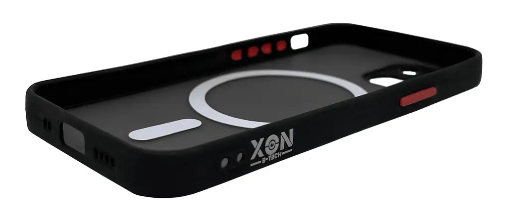 Магнітний чохол XON PhoneCase Magnetic для iPhone 13 Mini (PCMB1113000B 9618) Чорний - фото 4
